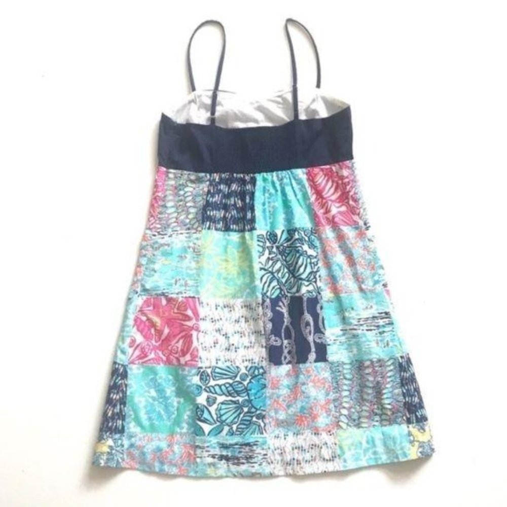 Lilly Pulitzer Rilee Navy Sailor Patch Shift Dress - Picture 3 of 4
